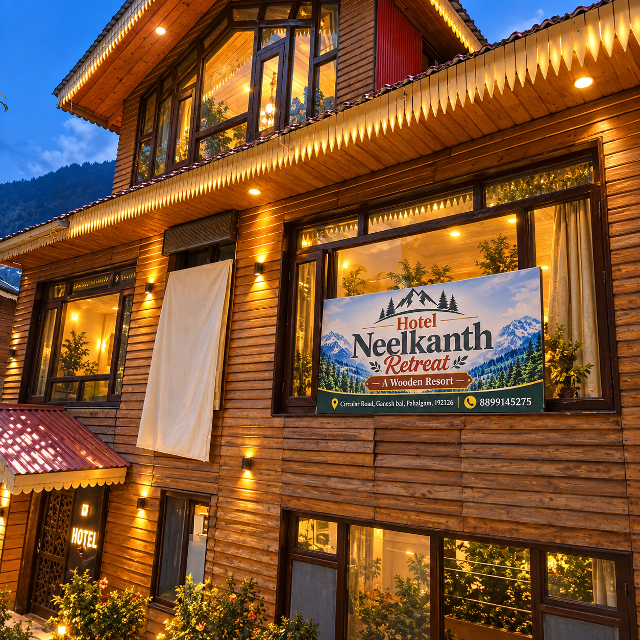Hotel entrance